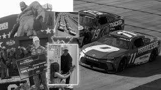 Denny Hamlin’s fiancée reacts to JGR star’s win after NASCAR All-Star Race at Dover | USN