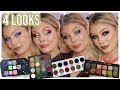 NEW &amp; HOT Indie Makeup | 4 PALETTES 4 LOOKS