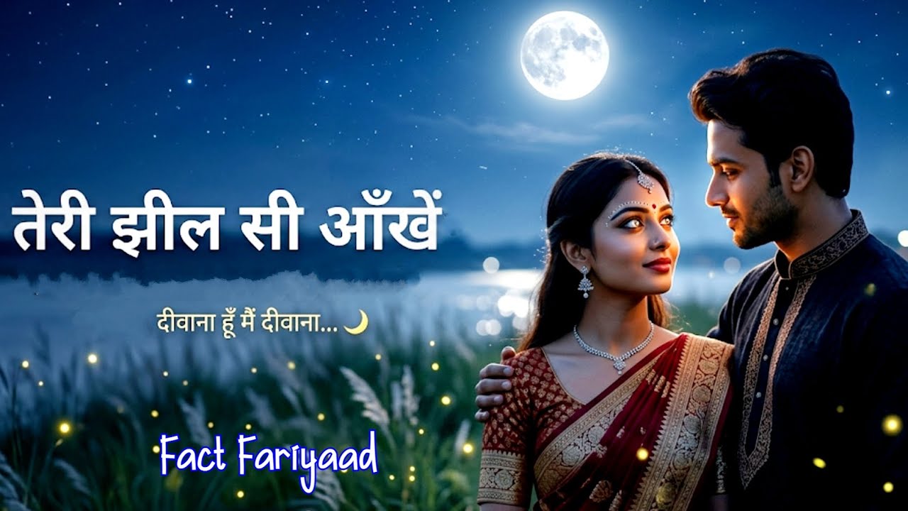 तेरी झील सी आँखें | Teri Jheel Si Aankhen - 70s Bollywood Style Hindi Romantic Song | Nitish Kumar