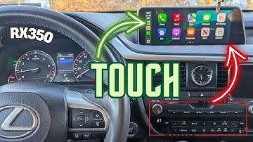 Lexus RX350 touchscreen-upgrade (2016-2019) | Volledige CarPlay-installatiehandleiding