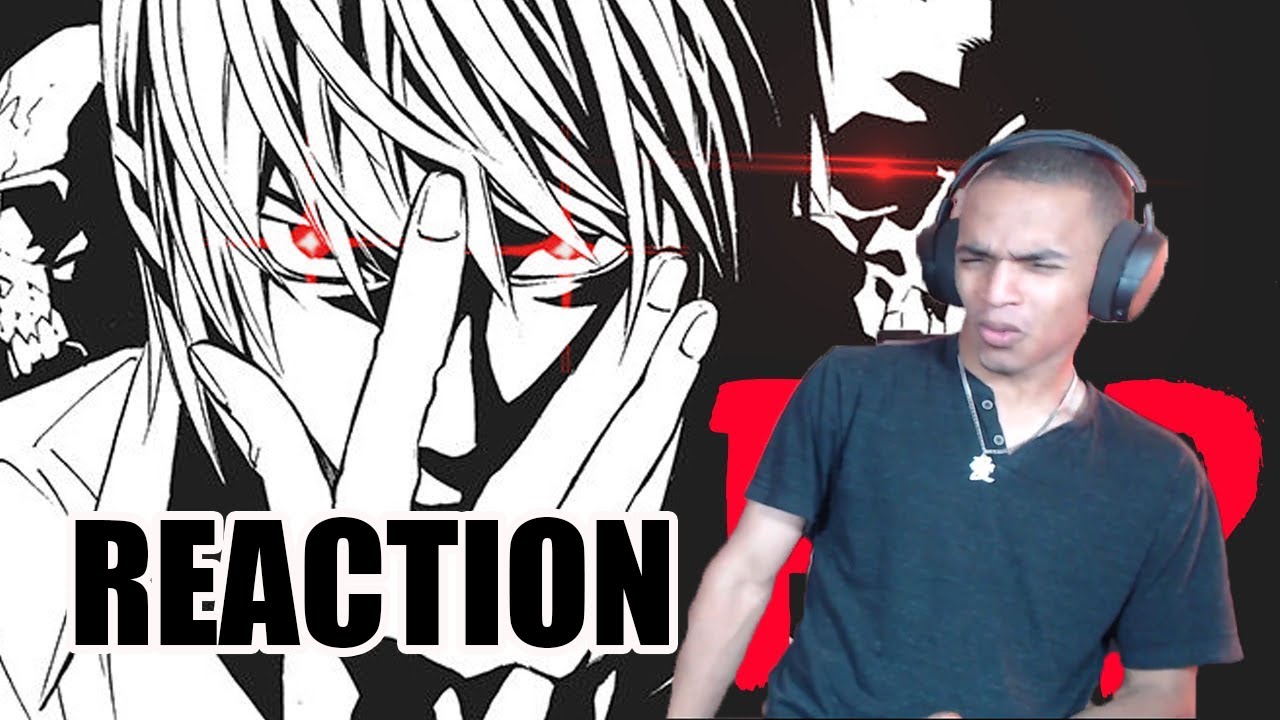 LIGHT YAGAMI RAP | "FEAR MY TOUCH" | RUSTAGE FT MCGWIRE [DEATH NOTE] (REACTION)