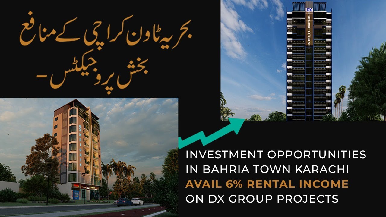 Investment Opportunities in Bahria Town Karachi Avail 6 Rental