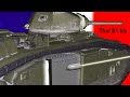 10.5cm leFH 18 artillery vs Char B1 bis | Bolted Armor Penetration