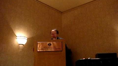 Prof Jose Torero - Guise Medal Presentation 2008 (1 of 3)