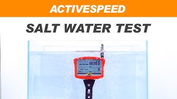 ActiveSpeed Salt Water test