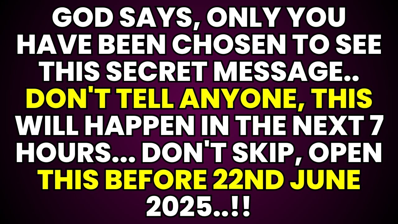 Jesus Reveals 5 Secrets to Unlocking Your TRUE Potential Daily - YouTube