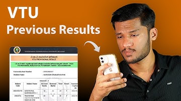 How to Check VTU Previous Semester Results?| How to Check Backlog Results in VTU| Engineering Result