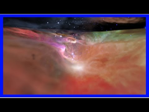 NASA video simulation takes viewers on a journey through the Orion Nebula