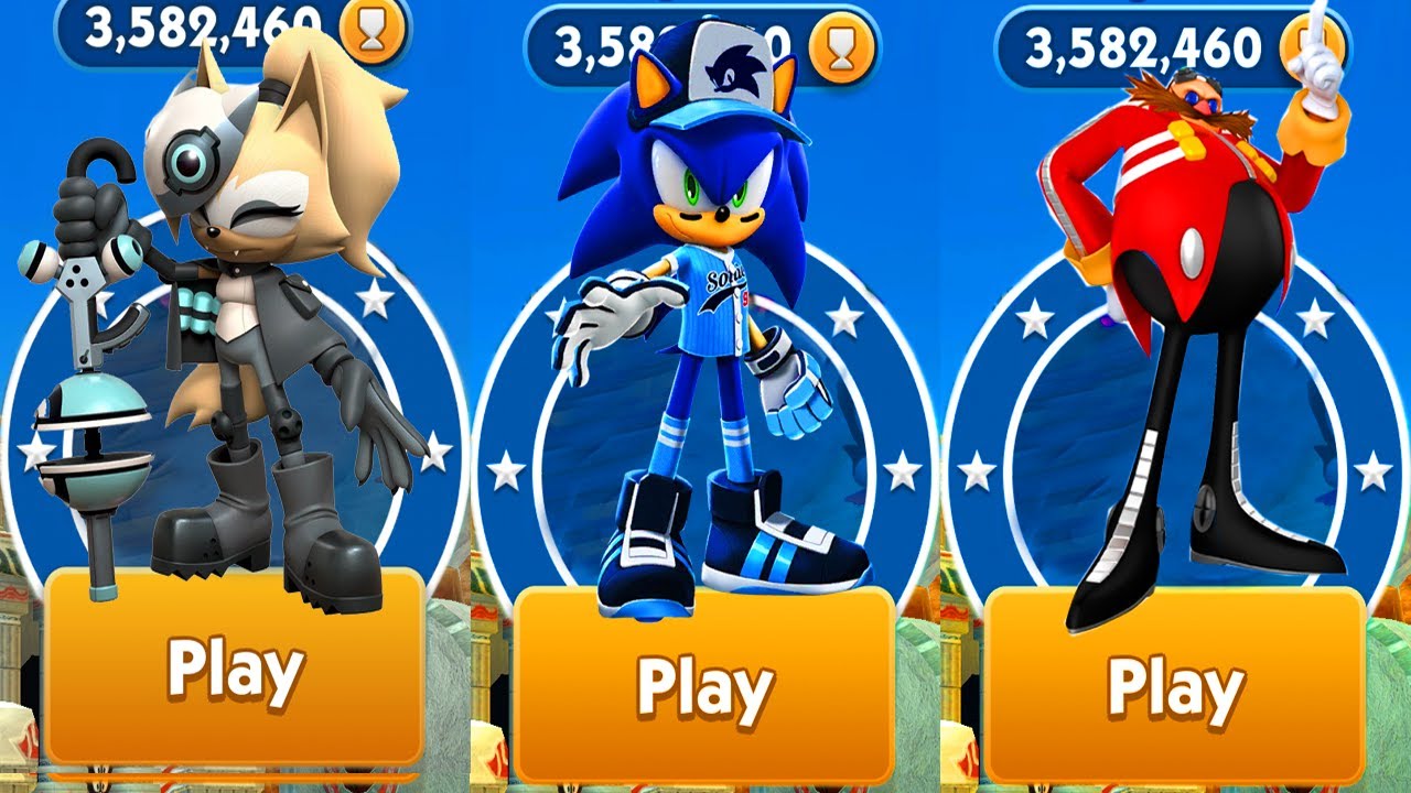 Sonic Dash vs Sonic Forces Speed Battle Android Gameplay - YouTube