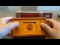 True genius pharaohs tomb wooden puzzle box  first impressions and solution