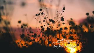 عبدالله المطرود سورة الأنعام
