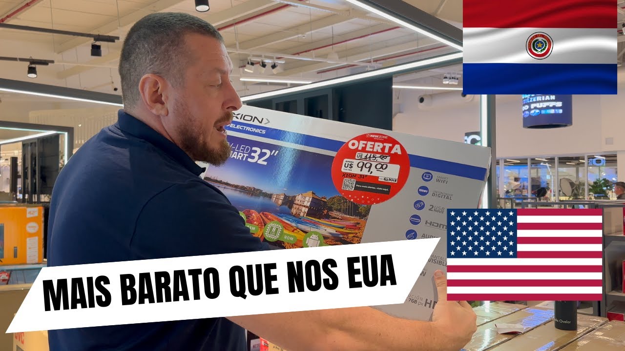 PARAGUAI VENCE OS EUA EM PREÇOS!