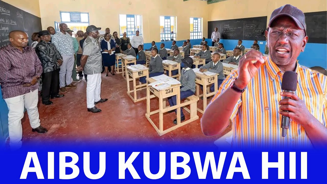 Shock as Ruto fuels choppers to launch a primary school classroom