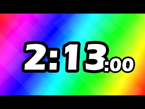 2 Minutes and 13 Second TIMER Countdown