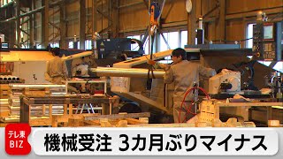 11月機械受注　3カ月ぶりマイナス（2024年1月18日）