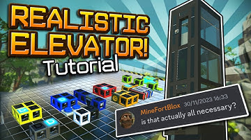 How to Build a REALISTIC ELEVATOR in Scrap Mechanic! | Logic Gate Tutorial
