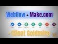 Webflow + Make com = Client Goldmine