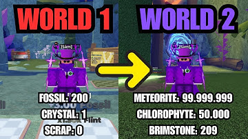 NOOB to PRO - World 2 COMPLETION | Roblox Untitled Button Simulator [F2P]