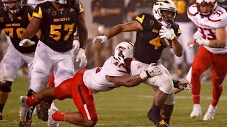 Kalen Ballage scores 8 TDs, Arizona State beats Texas Tech