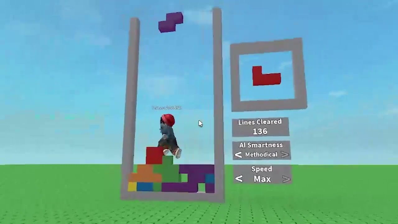 Roblox Tetris Game World Record YouTube 