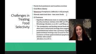Treating Food Selectivity and Picky Eating in Young Children with Autism