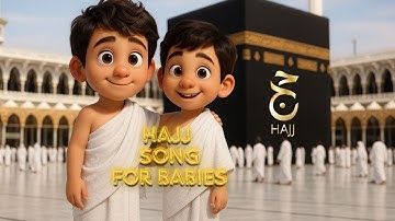 Round Around The Kabbah “The Hajj Song” | Islamic Kids Songs | Nasheed For Babies