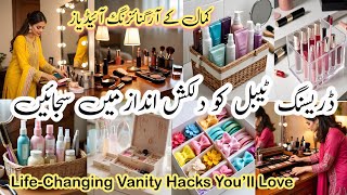Dressing Table Organizer Tips | Keep Your Vanity Neat & Beautiful