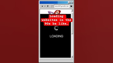 Loading websites in the 90s be like… #nostalgia #2000s #90skids
