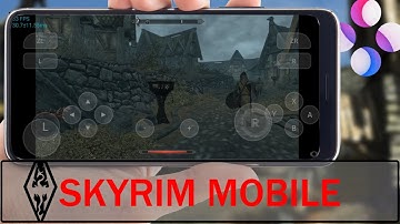 Exploring Whiterun ON ANDROID! | Skyrim in Skyline Emulator
