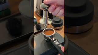 Brewing coffee with eureka w65 Casa and Gaggia classic up #asmr #coffee #espresso #espressolover