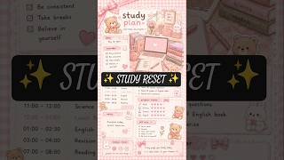 ✨ Cute Study Planner Setup That Actually Makes You Want to Study #studyhacks #studygoals #studyidea