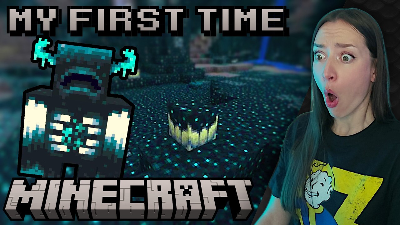 1st Playthrough · Sculking In A Massive Cave · MINECRAFT [26]