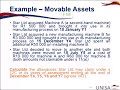 LU 8 Part III Capital Allowances Movable Assets