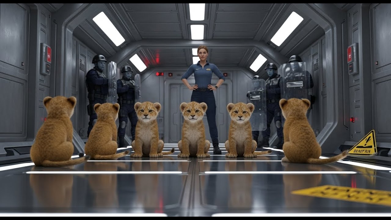 Security Tried Halting the Cubs’ Stampede — The Human Showed Up and They All Sat Down Instantly