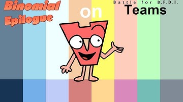 If Binomial Epilogue Characters were on BFB Teams