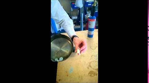 How to pewter cast into a card or mdf mould