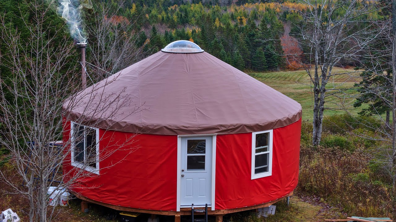 Prepping our Yurt. Wood Stove
