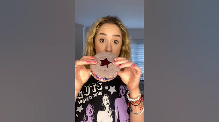 I got the OLIVIA RODRIGO GUTS CRUMBL COOKIE! 💜 #shorts #oliviarodrigo #guts #ShopTheRealDeal