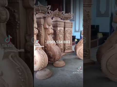 Video trụ cầu thang gỗ tân cổ điển đẹp nhất hiện nay. - youtube