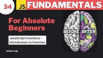 #34 Introduction to Functions | How to Declare Function | JavaScript Bangla Tutorial