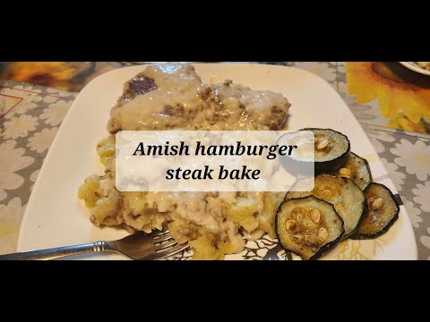 Amish Hamburger Steaks
