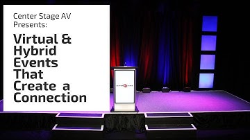 CSAV Show Reel- Virtual and Hybrid Events