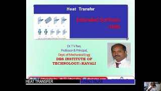Heat Transfer I Extended Surfaces & Fins I UNIT 2 Lecture 1 I Dr TVRao