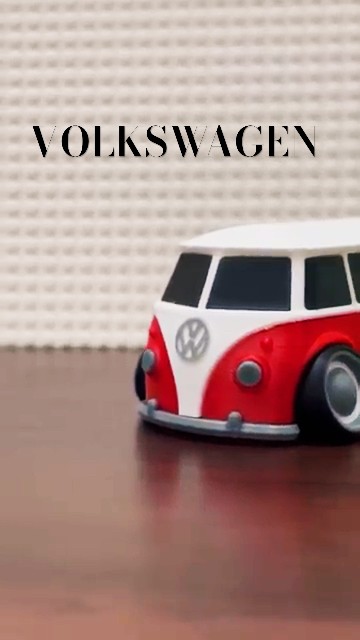 Volkswagen Bus 🚎 #3dprinting #creative #bambulab #diy #bus #cute #craft #bambulaba1