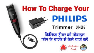 philips qt4001 trimmer charger