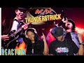 AC/DC "THUNDERSTRUCK" REACTION | Asia and BJ