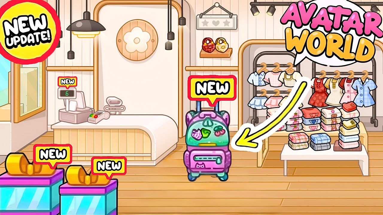 SO CUTE!? NEW UPDATE SUPER SPECIAL BAG SECRETS! // AVATAR WORLD SECRETS // THE HAPPY GAMER5 // PAZU