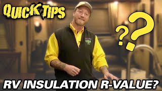 HOW TO DETERMINE AN RV'S INSULATION R-VALUE | Pete's RV Quick Tips (CC)