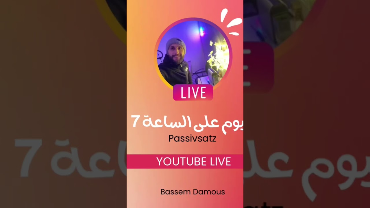 Live : Passivsatz