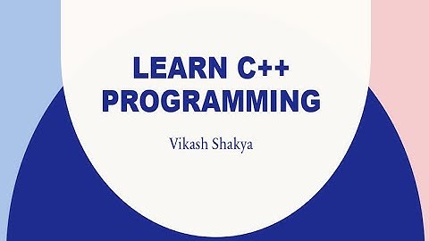 Programming in C++ || Placement New Explicit call to destructor || By Vikash Shakya